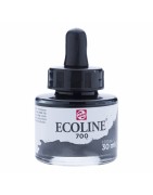 (11257001)Talens Ecoline Liquid Watercolour 30ml 700 Black