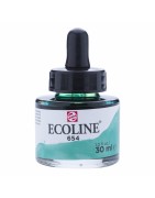 (11256541)Talens Ecoline Liquid Watercolour 30ml 654 Fir Green