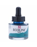 (11256401)Talens Ecoline Liquid Watercolour 30ml 640 Blue Green