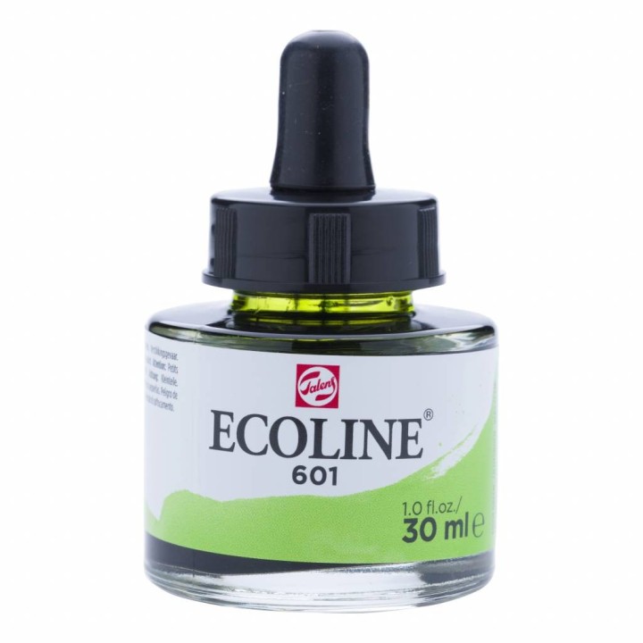 (11256011)Talens Ecoline Liquid Watercolour 30ml 601 Light Green