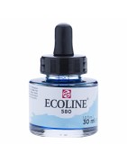 (11255801)Talens Ecoline Liquid Watercolour 30ml 580 Pastel Blue