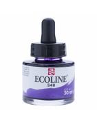 (11255481)Talens Ecoline Liquid Watercolour 30ml 548 Blue Violet