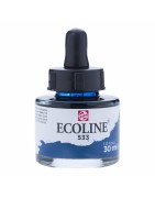 (11255331)Talens Ecoline Liquid Watercolour 30ml 533 Indigo