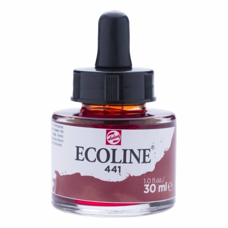 (11254411)Talens Ecoline Liquid Watercolour 30ml 441 Mahogany