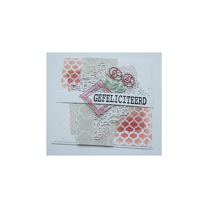 (6002/1035)Cutting Corner Sketch Art - Flowers