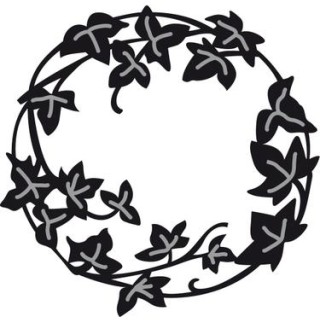 (CR1213)Craftables hedera cirkel