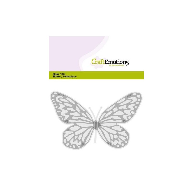 (115633/0353)CraftEmotions Die - Butterfly