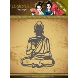 (ADD10141)Dies - Amy Design Oriental - Meditating Buddhist