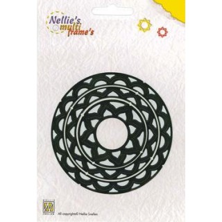 (MFD005)Cadre filière multi rond - 3 formats