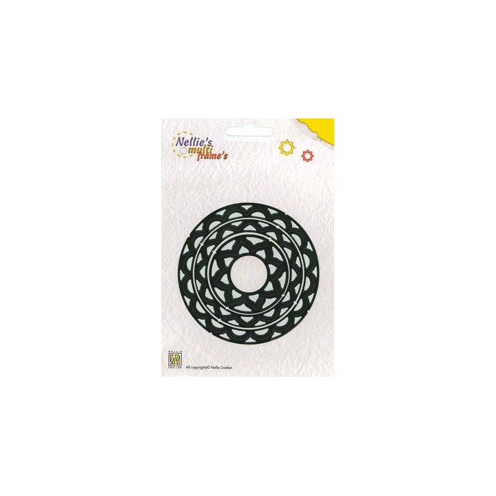 (MFD005)Frame Dies Multi Rund, 3 Größen
