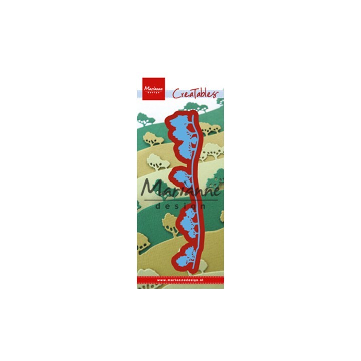 (LR0524)Creatables stencil Horizon woodland