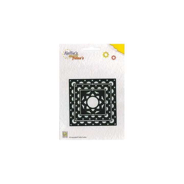 (MFD006)Frame Dies Multi Square, 3 sizes