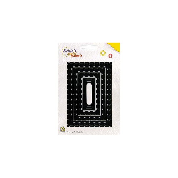 (MFD008)Cadre filière multi rectangle 3 formats
