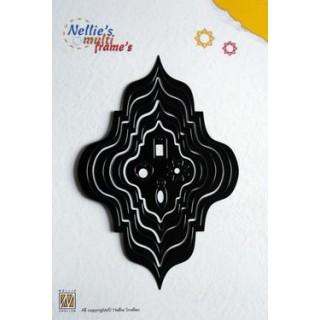 (MFD009)Frame Dies Multi Eastern Oval
