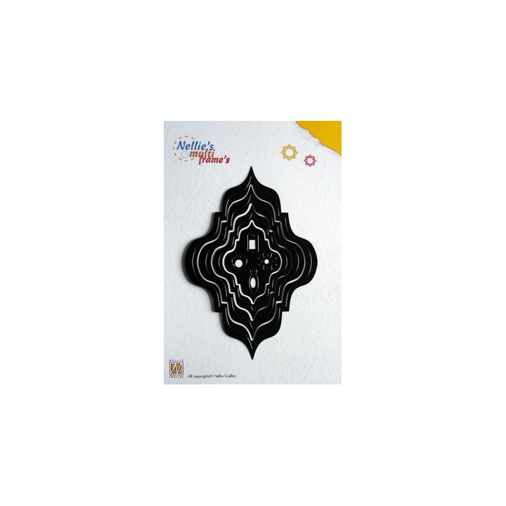 (MFD009)Frame Dies Multi Eastern Oval