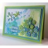 (CLBP128)Crealies Clearstamp Bits&Pieces no. 128 2x dragonfly