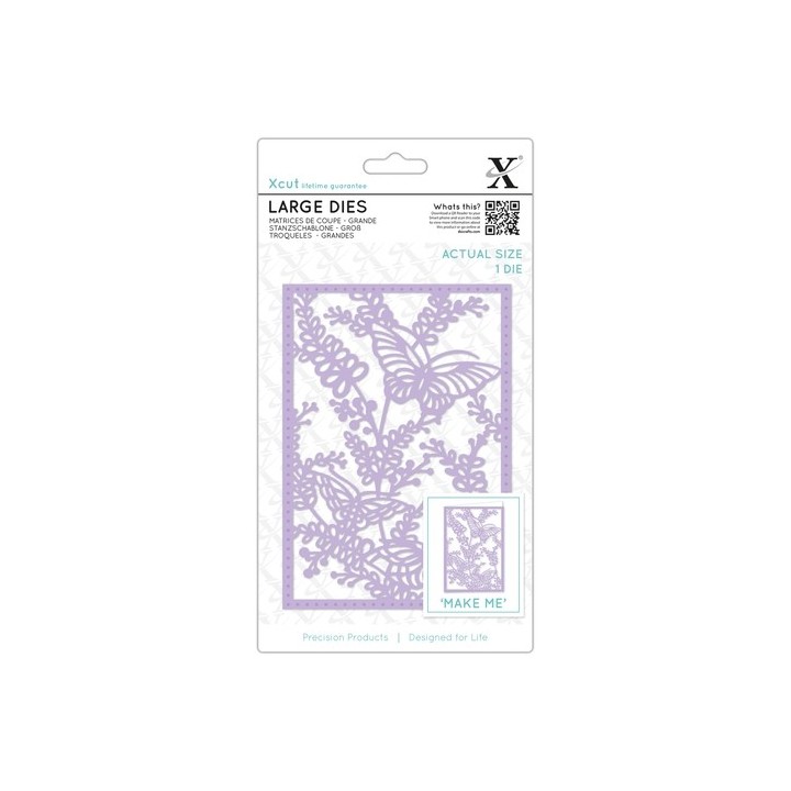 (XCU504097)Xcut Large Dies (1pc) - Meadow Butterflies