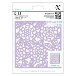 (XCU504090)Xcut Die (1pc) - Floral Tile