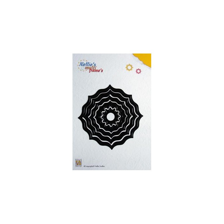 (MFD010)Cadre filière Multi Asiatique rond