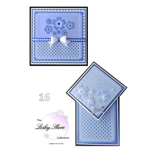 Lesley Shore Pack 16 Floral Fancy and Diamond Top