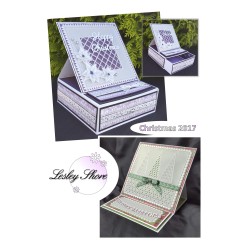 Lesley Shore Pack 8 Christmas Easel Card and Gift Box Drawer