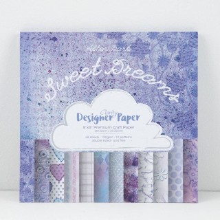 (ACC-CA-30442-88)GROOVI Design Paper Pack 8x8 Sweet Dreams