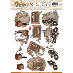 (SB10253)Push Out - Yvonne Creations - Vintage Objects - Vintage Music