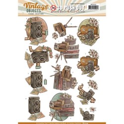 (SB10254)Push Out - Yvonne Creations - Vintage Objects - Vintage Cameras