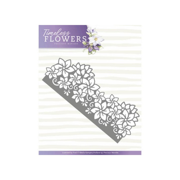 (PM10120)Dies - Precious Marieke - Timeless Flowers - Clematis Border