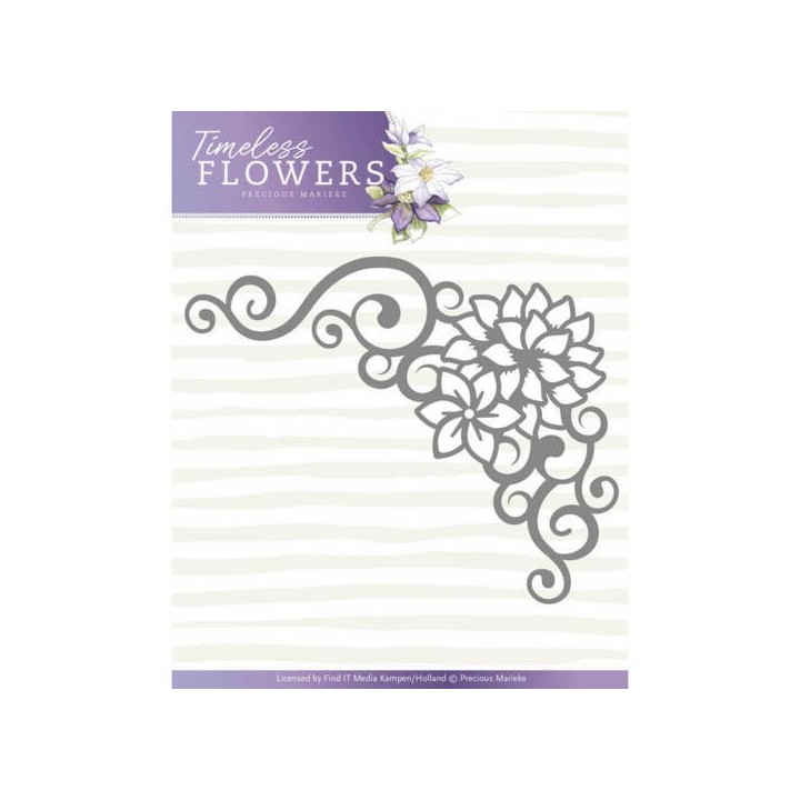 (PM10121)Dies - Precious Marieke - Timeless Flowers - Dahlia Corner