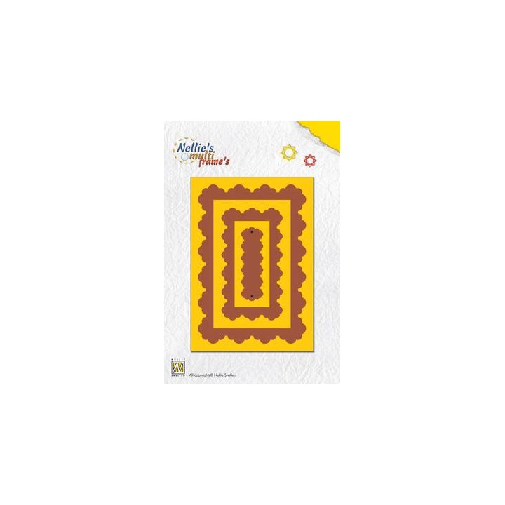 (MFD014)Cadre filière multi rectangle