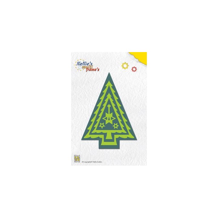 (MFD015)Frame Dies Multi christmas tree