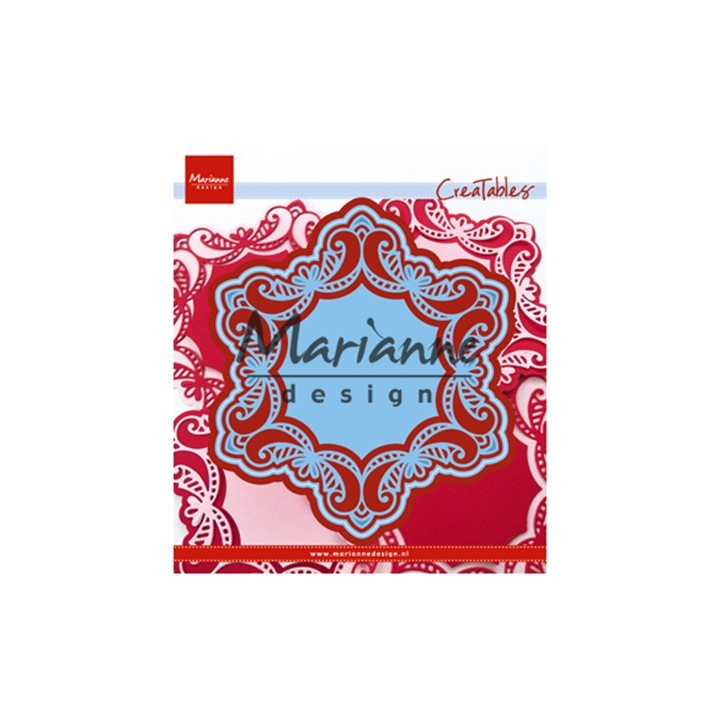 (LR0530)Creatables stencil Royal frame