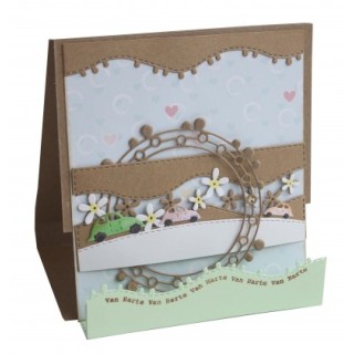 (6410/0477)Clear stamp Mery Texte NL