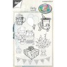 (6410/0480)Clear stamp Party