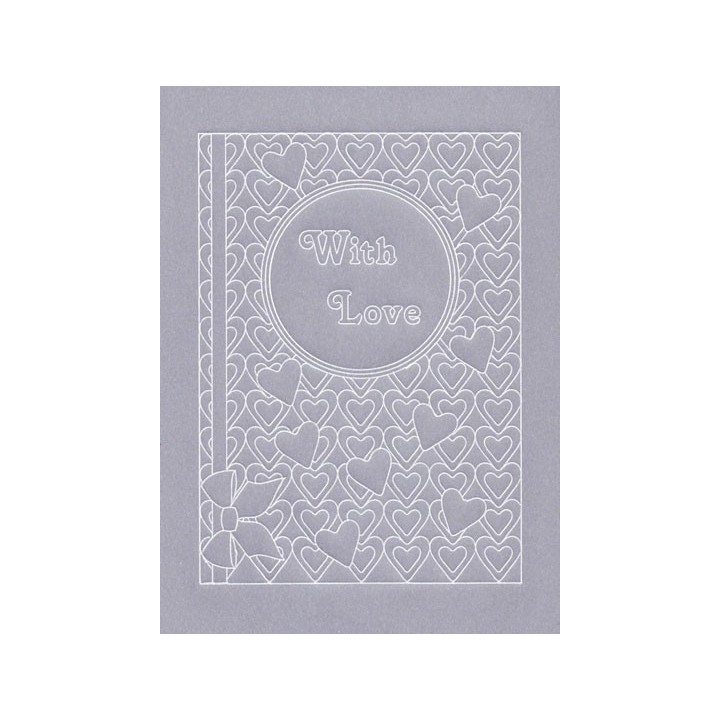 (TP3488E)PCA® EasyEmboss Hearts With Love