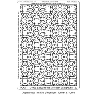 (TP3492E)PCA® EasyEmboss Moroccan Background - 29
