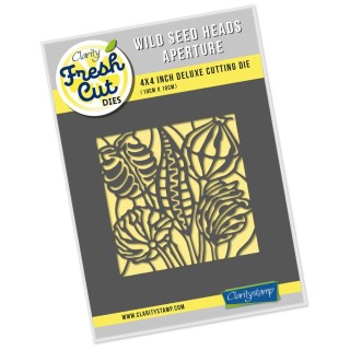 (ACC-DI-30601-44)Clarity FRESH CUT DIE WILD SEED HEADS APERTURE