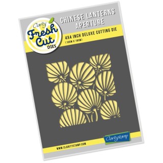 (ACC-DI-30594-44)Clarity FRESH CUT DIE CHINESE LANTERNS APERTURE