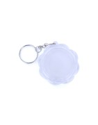 Plastic pendant flower