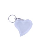 Pendentif en plastique coeur