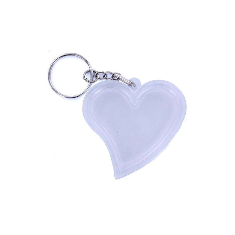 Pendentif en plastique coeur Pendentif en plastique coeur