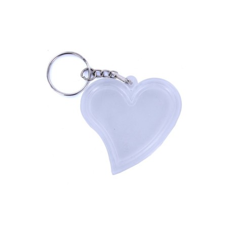 Pendentif en plastique coeur