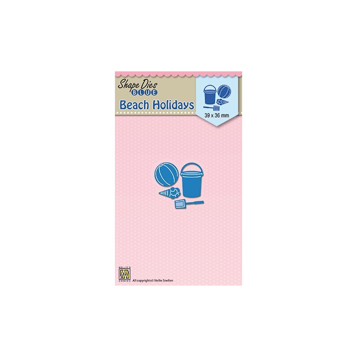 (SDB051)Nellie's Shape Dies Blues Holidays beach holidays