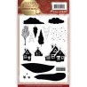 (PMCS10031)Clear Stamp - Precious Marieke - Merry and Bright Christmas - Christmas House