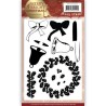 (PMCS10033)Clear Stamp - Precious Marieke - Merry and Bright Christmas - Wreath