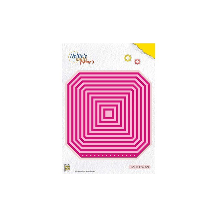 (MFD116)Nellie's Multi Frame Dies Booklet: Square