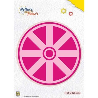 (MFD117)Nellie's Multi Frame Dies Kaleidoscope: Wheel