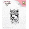 (ANI014)Nellie's Choice Clear Stamp Animals Lama