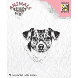 (ANI016)Nellie's Choice Clear Stamp Animals Dog